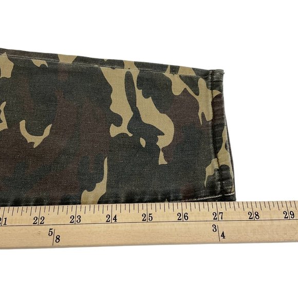 KUT From The Kloth Jeans Women's Sz 10 Camo High Rise Ankle Skinny Stretch Denim - Picture 10 of 11